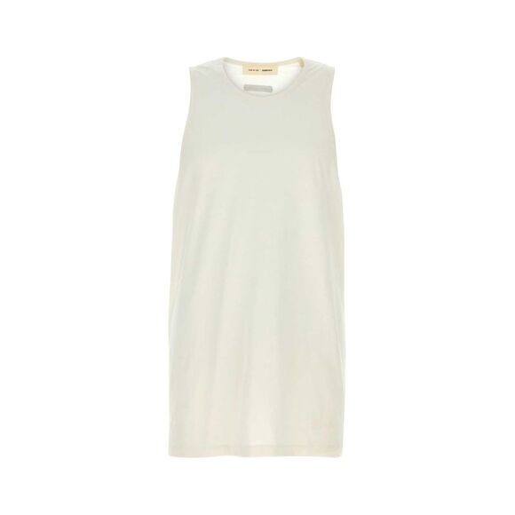 Fear Of God Essential Men Ivory Cotton Blend Tank Top